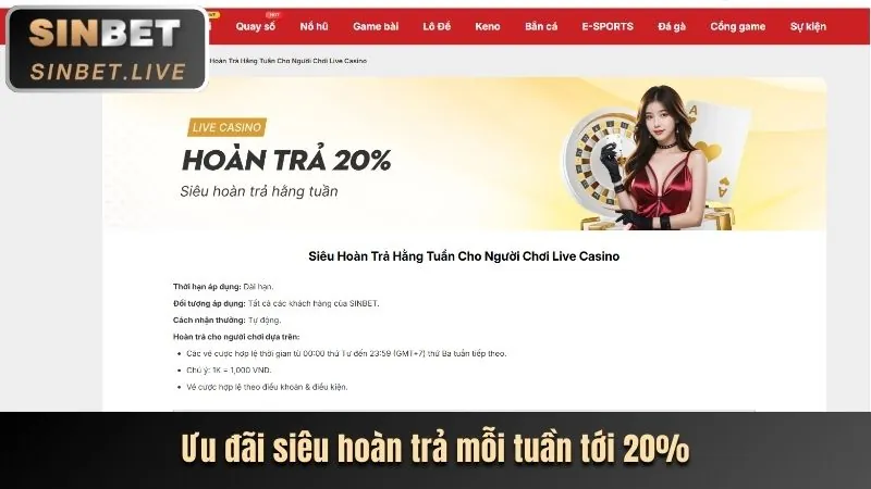 Tổng quan các chương trình khuyến mãi bet188